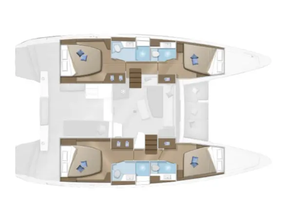 Lagoon 42 Bellatrix (Klimaanlage, Elektrische Toiletten)