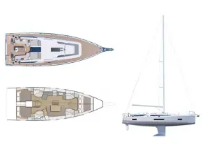 Thumbnail von Beneteau Oceanis 46.1 Blue Satellite