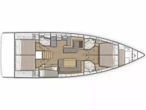 Thumbnail von Beneteau Oceanis 51.1 Aphros - Standard Line