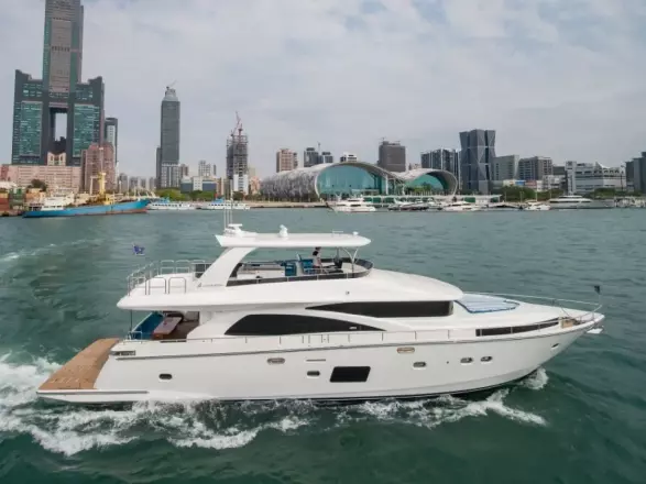 Johnson 80 JOHNSON 80 FLYBRIDGE