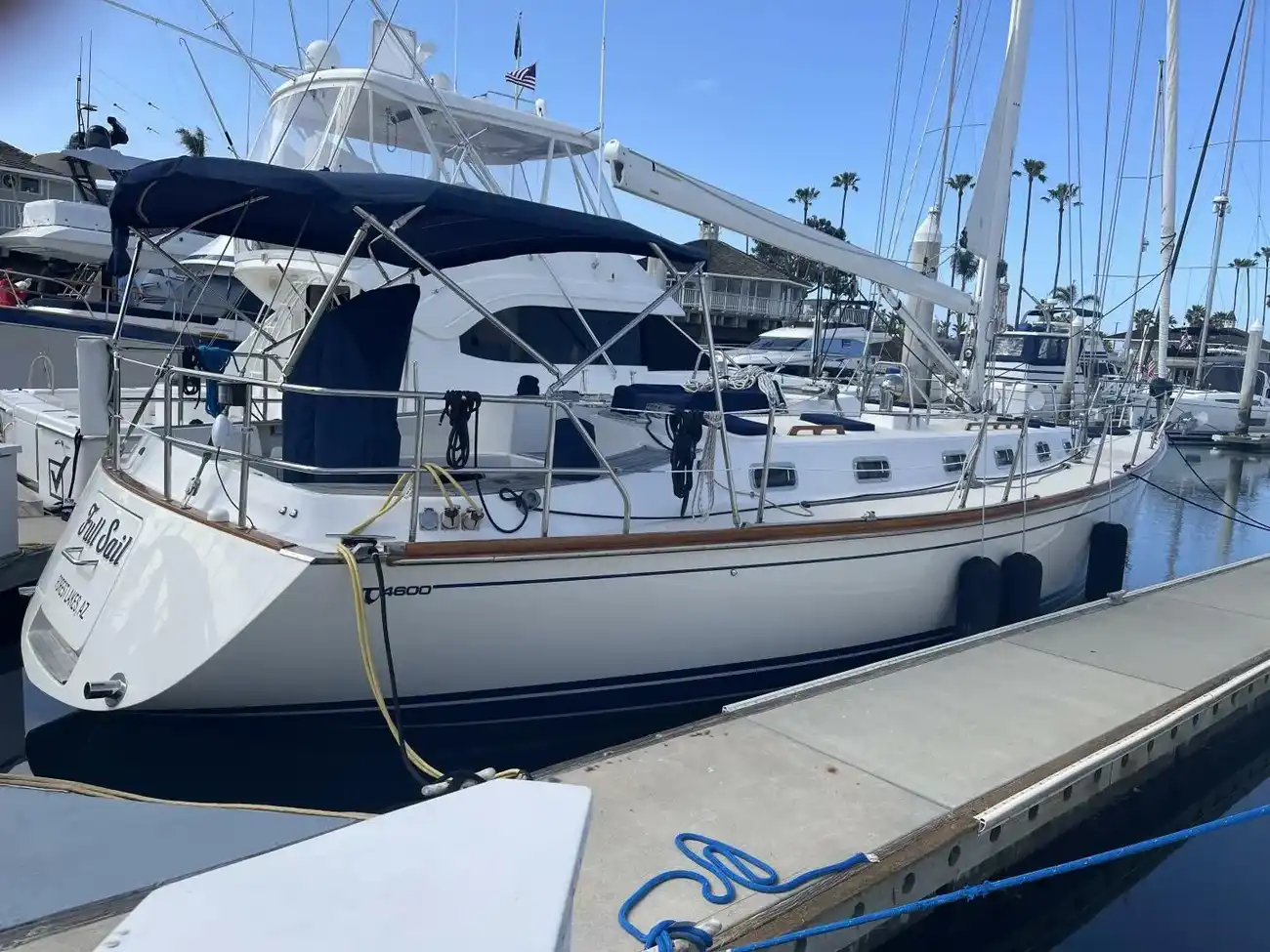 Tartan 4600 Full Sail