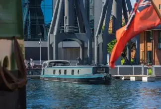 Thumbnail von Waterspace Living 70` Greenwich 70 Luxury Widebeam at Poplar Marina