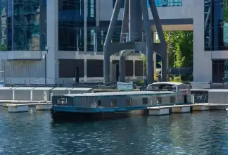 Thumbnail von Waterspace Living 70` Greenwich 70 Luxury Widebeam at Poplar Marina