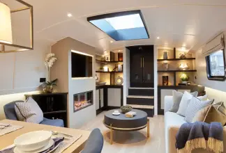 Thumbnail von Waterspace Living 70` Greenwich 70 Luxury Widebeam at Poplar Marina