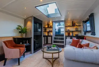 Thumbnail von Waterspace Living 70` Greenwich 70 Luxury Widebeam at Poplar Marina