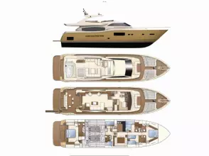 Thumbnail von Ferretti Yachts 840 FERRETTI YACHTS ALTURA 840