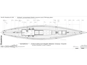 Thumbnail von William Fife 8 Meter Saskia