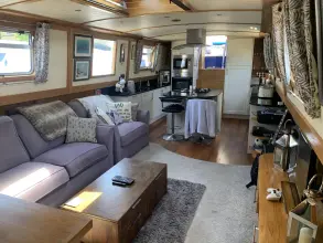 Thumbnail von Custom 70ft Houseboat The Layla Mae