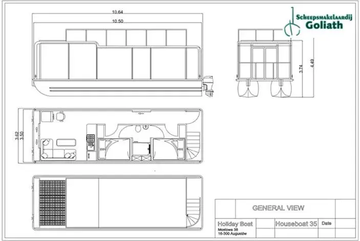 Thumbnail von Houseboat HB 35