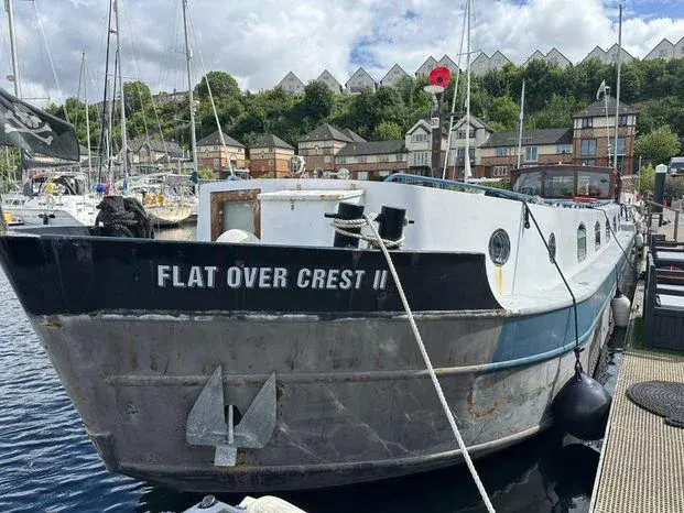 Thumbnail von Custom 65ft Dutch Barge Flat over crest