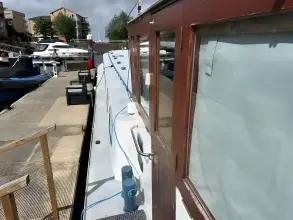 Thumbnail von Custom 65ft Dutch Barge Flat over crest