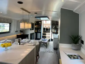 Thumbnail von Waterspace Living 70` Greenwich 70 Luxury Widebeam at Poplar Marina