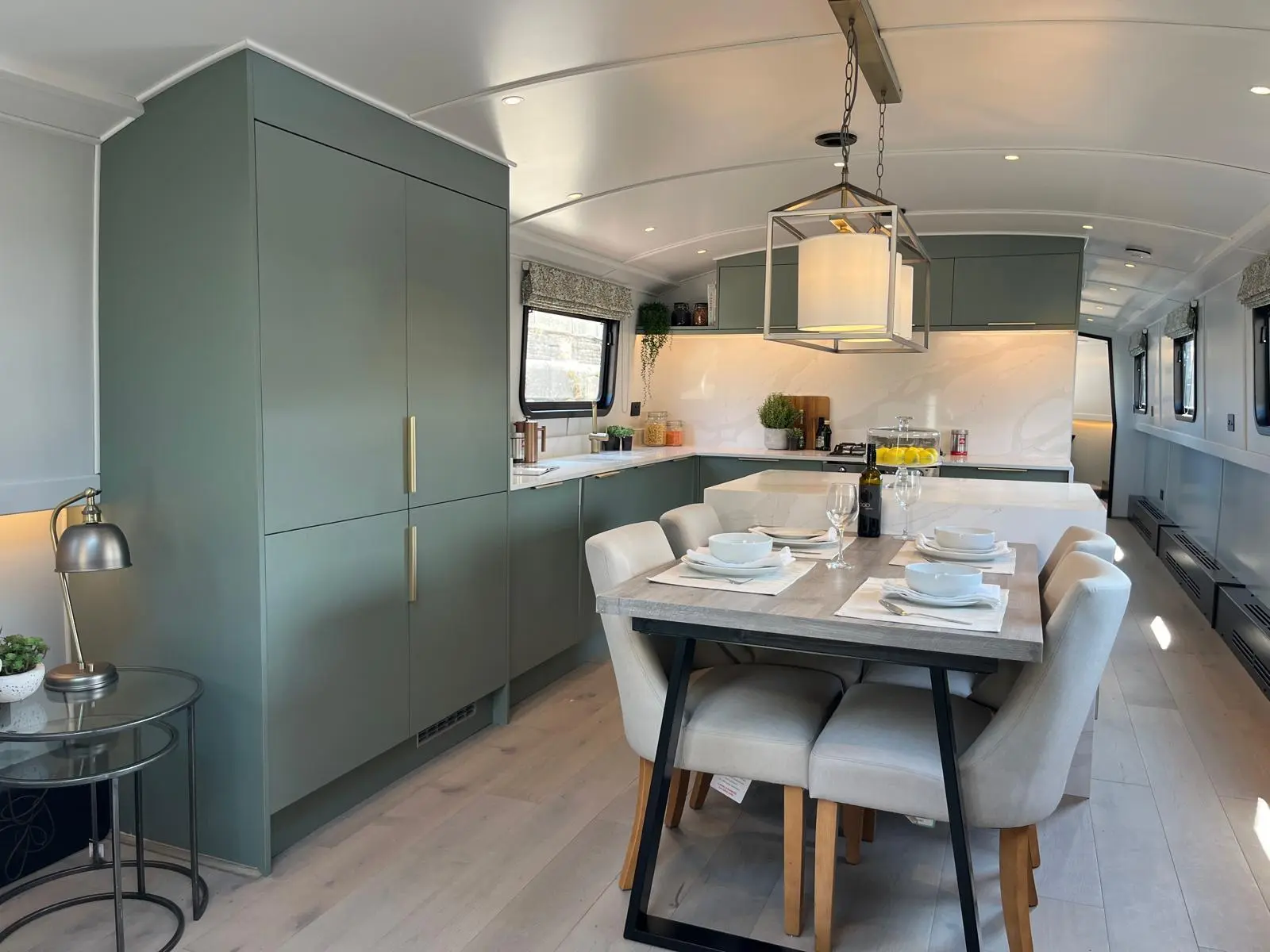 Thumbnail von Waterspace Living 70` Greenwich 70 Luxury Widebeam at Poplar Marina