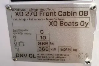 Thumbnail von XO Boats 270 Cabin 9962306
