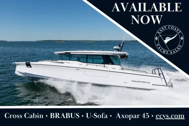 Axopar 45 XC Cross Cabin Stock 2