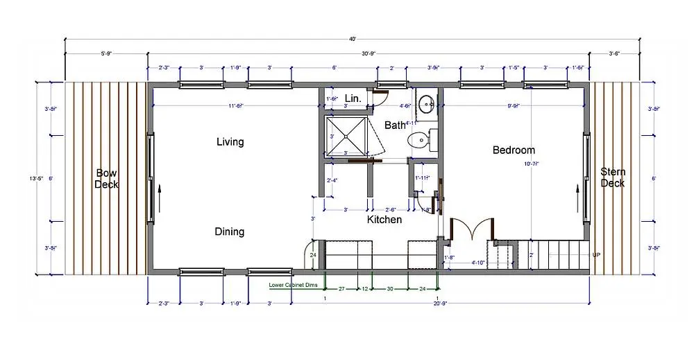 Thumbnail von East Coast Houseboats Freedom 40