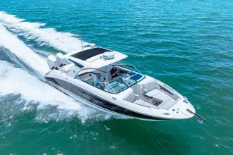 Thumbnail von Sea Ray SLX 350 s motorem