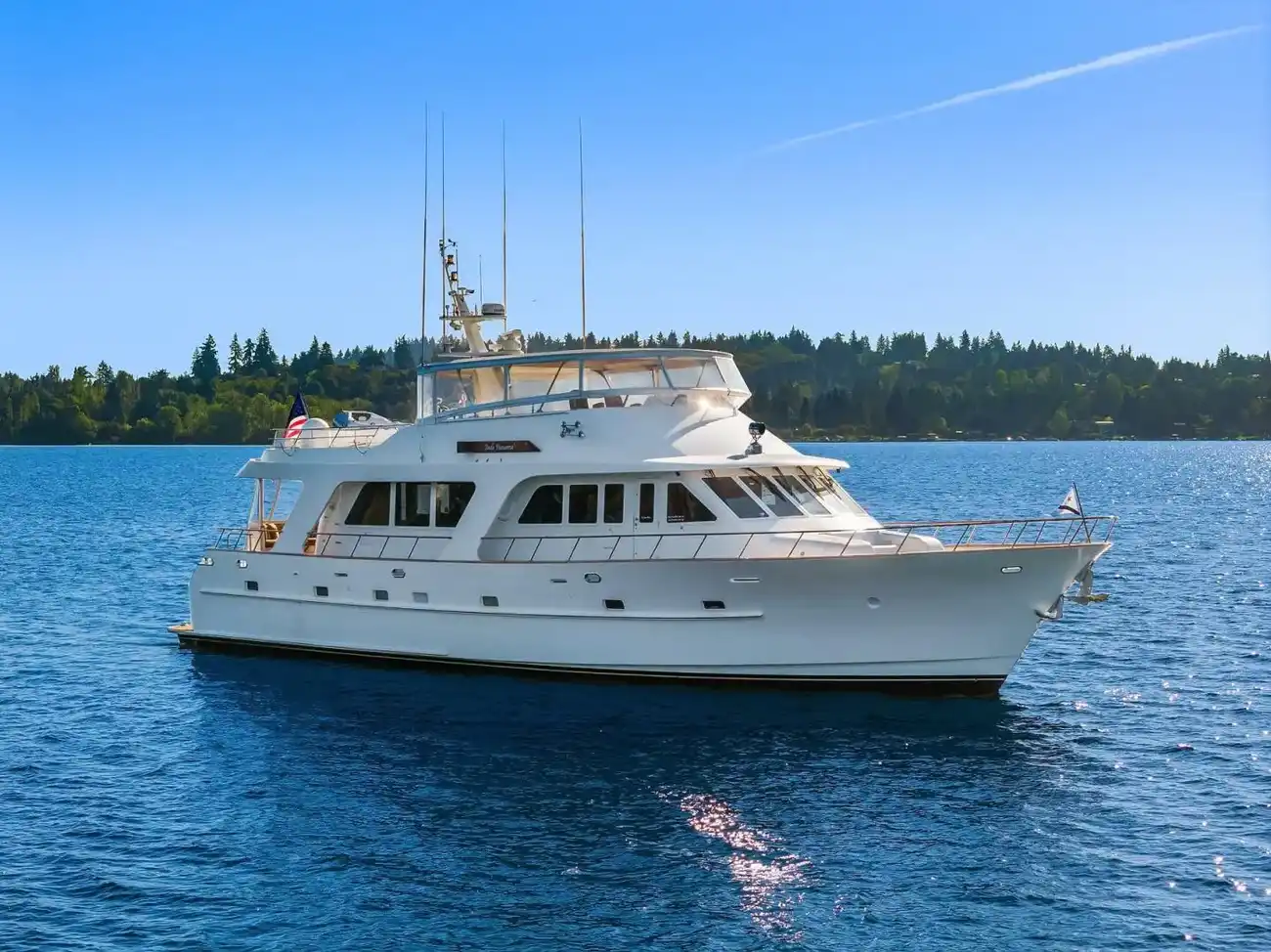 Rayburn Custom Yachts Flush Deck JADE PANAMA