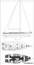 Thumbnail von Beneteau Cyclades 50.5 Astrid
