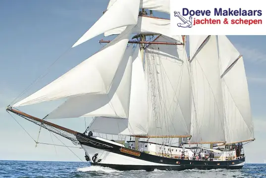 Drie mast Topzeil Schoener Swaensborgh