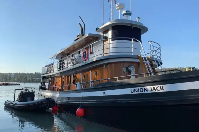 McKenzie Barge &amp; Derrick Co. Ltd. Union Jack Union Jack