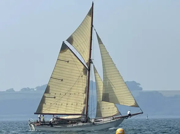 Laurent Giles Dyarchy Gaff Cutter