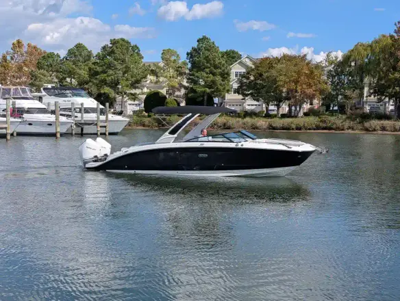 Sea Ray SDX 290 buitenboord