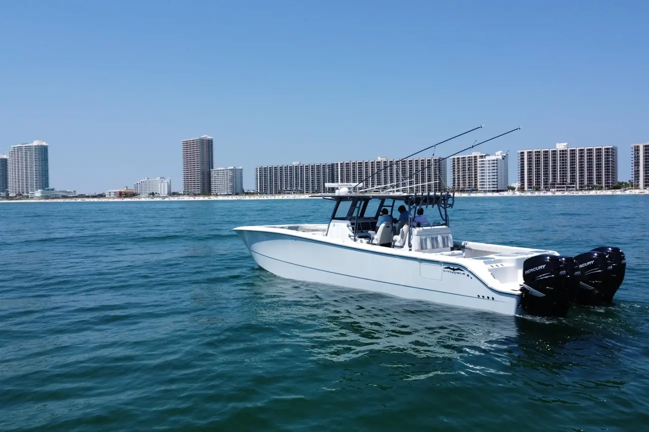 Thumbnail von Invincible 46 Catamaran REEL DEPLOYMENT