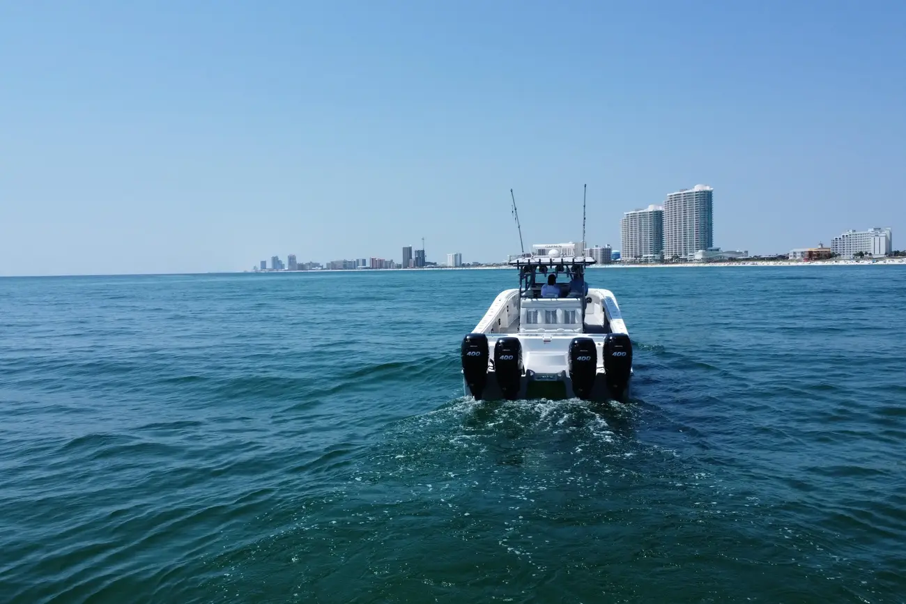 Thumbnail von Invincible 46 Catamaran REEL DEPLOYMENT