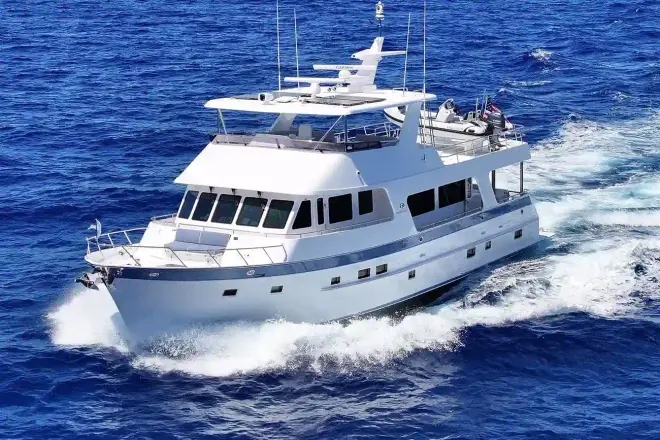 Outer Reef Yachts 720 Motoryacht KNOT STABLE