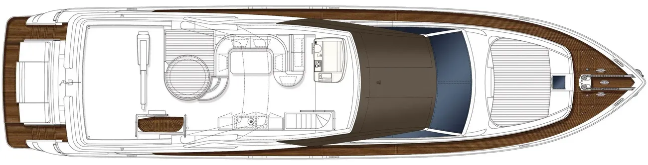 Thumbnail von Ferretti Yachts 870