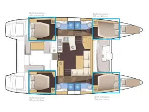 Thumbnail von Lagoon 450 F ADRIATIC CHEETAH