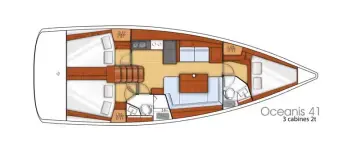 Thumbnail von Beneteau Oceanis 41