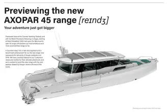 Thumbnail von Axopar 45 XC Cross Cabin Axopar 45