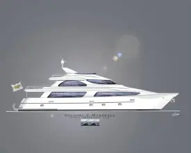 Thumbnail von Custom 15ft 2023 West-Bay SonShip Skylounge 110 Tri-deck