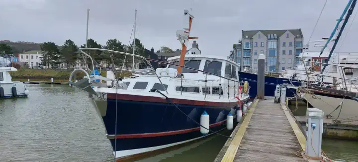 Hamble'daki Nelson 42 Triana