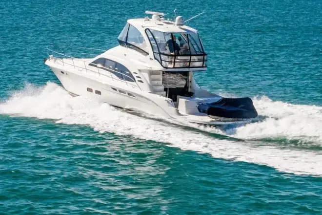 Sea Ray 52 Sedan Bridge The Blue Fish