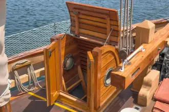 Thumbnail von Vintage Norwegian Double Ended Ketch