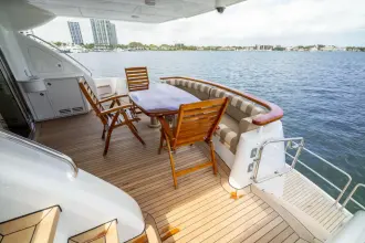 Thumbnail von Hatteras 80 Enclosed Bridge Skylounge OUTRAGEOUS