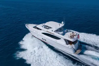 Thumbnail von Hatteras 80 Enclosed Bridge Skylounge OUTRAGEOUS