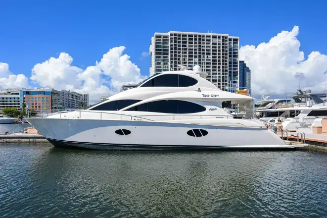 Lazzara Yachts 68 Fly Time Off V