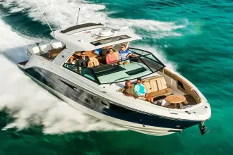 Thumbnail von Sea Ray SLX 400 Außenborder