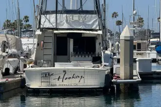 Thumbnail von Hatteras 45 Convertible The Hookey