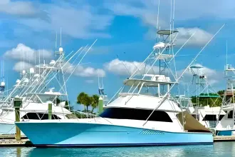 Viking 50 Convertible "Dock Fee"