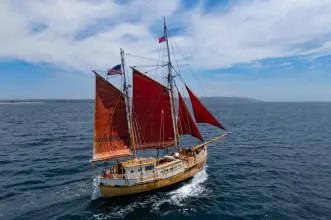 Thumbnail von Vintage Norveçli Çift Taraflı Ketch