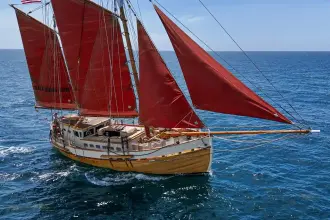 Thumbnail von Vintage Norveçli Çift Taraflı Ketch