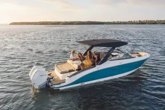 Thumbnail von Sea Ray SLX 280 Außenborder