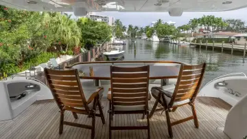 Thumbnail von Hatteras 80 Enclosed Bridge Skylounge Gallopin