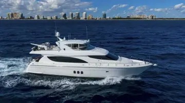 Thumbnail von Hatteras 80 Enclosed Bridge Skylounge Gallopin