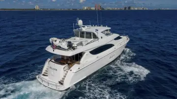 Thumbnail von Hatteras 80 Enclosed Bridge Skylounge Gallopin